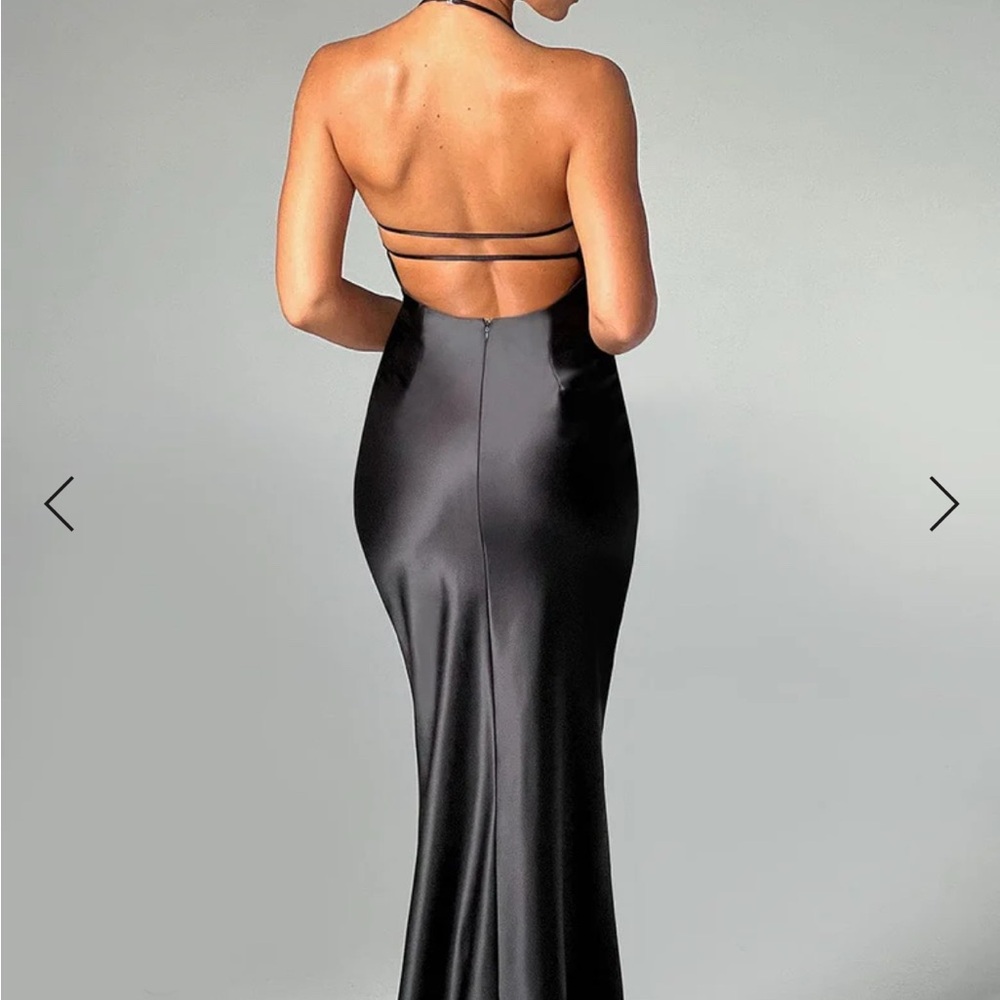 Delphine Maxi Dress - Black - Picture 2 of 2